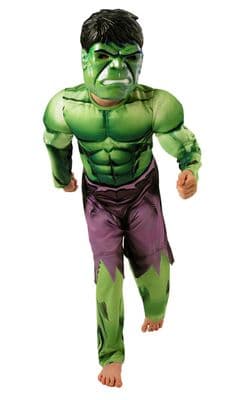 Boys Deluxe Hulk Ages 7-8 Years