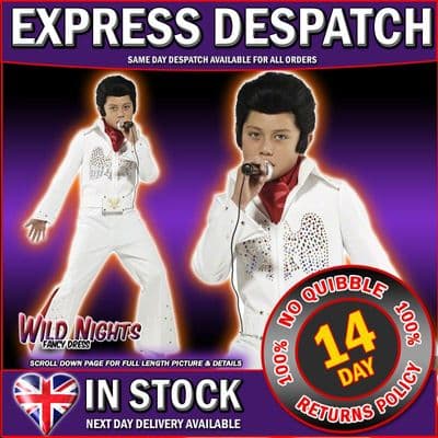 Boys Elvis American Eagle Costume