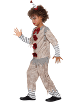 Boys Halloween Vintage Clown Boy Costume