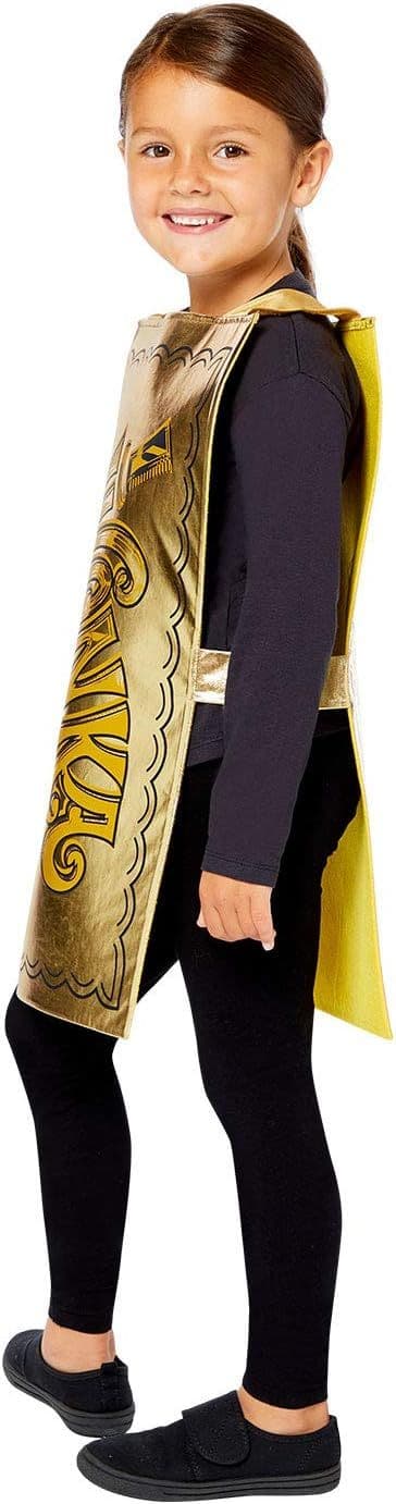 Boys Roald Dahl Willy Wonka Golden Ticket Costume