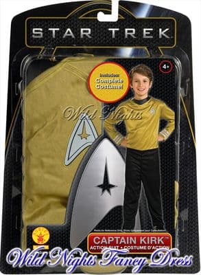 BOYS STAR TREK KIRK AGE 5-7