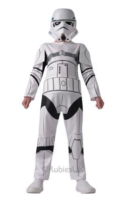 BOYS STAR WARS STORMTROOPER FANCY DRESS COSTUME AGE 9-10