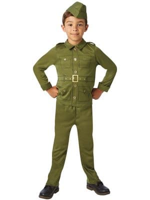 Boys WW2 Soldier Costume Childs