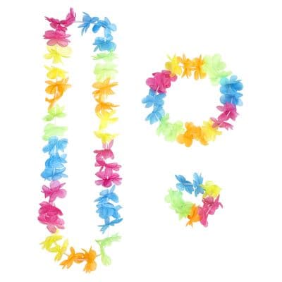 Bright Colour Hawaiian Set