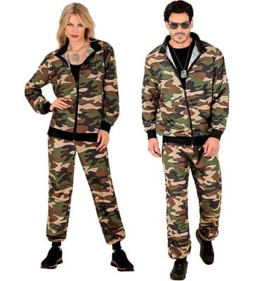 Camouflage Party Fashion Tracksuit