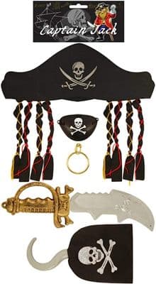 Child 5pc Pirate Accessory Set