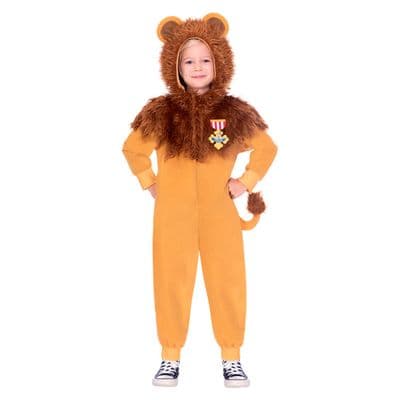 Child Lion Man Wizard of Oz Fancy Dress Costume