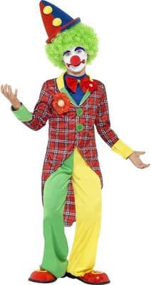 Child's Clown Costume Large Age 10-12