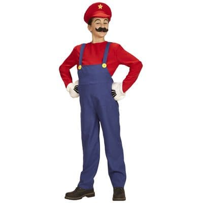 Child Super Plumber Costume