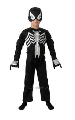Childs Black Spiderman Costume