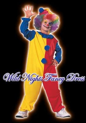 Childs Carnival Clown Costume