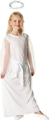 Childs Christmas White Angel Costume.