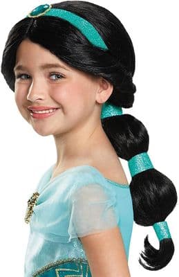 Childs Disney Aladdin Jasmine Wig