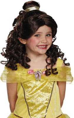 Childs Disney Beauty and The Beast Belle Wig
