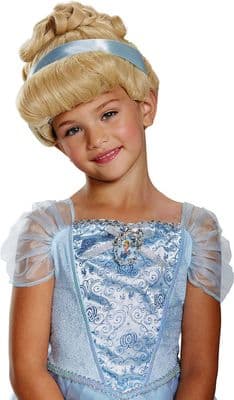 Childs Disney Cinderella Deluxe Wig