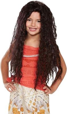 Childs Disney Moana Deluxe Wig
