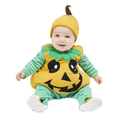 Childs Halloween Pumpkin Baby Costume