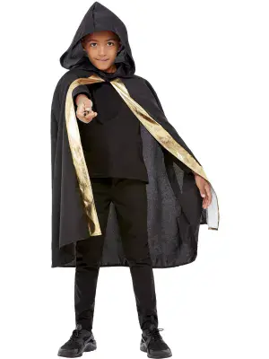 Childs Hooded Wizard Cape