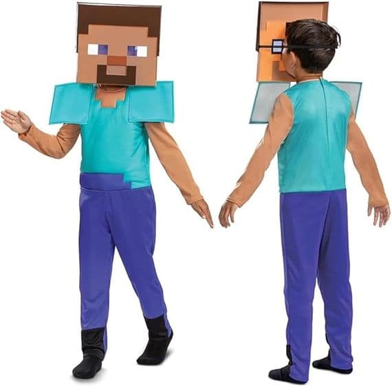 Childs Official Minecraft Steve Costume