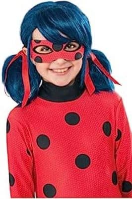 Childs Official Miraculous Lady Bug Wig
