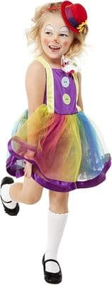 Childs Toddler Clown Costume