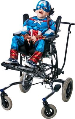 Childs Wheelchair Friendly Captain America Costume