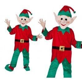 Christmas Adult Unisex Santas Helper Elf Mascot