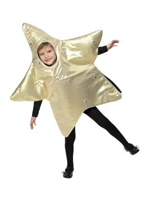 Christmas Child Gold Star Costume