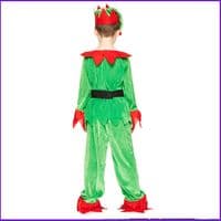 Christmas Child Santa Helper Elf Costume