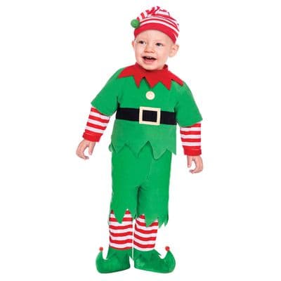 Christmas Elf Fancy dress Costume