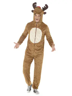 Christmas Fancy Dress Adult Reindeer Costume