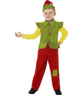 Christmas Fancy Dress Elf Boy Costume