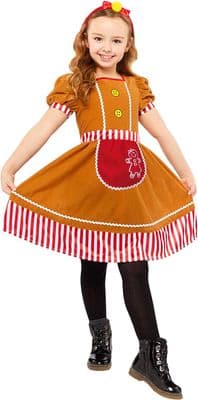 Christmas Gingerbread Girl Costume