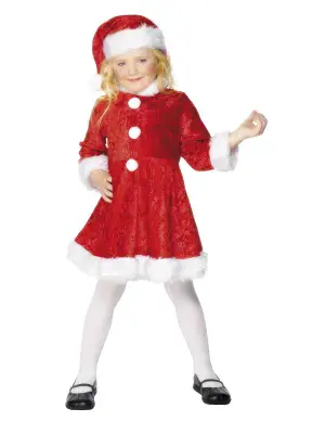 Christmas Girls Mini Miss Santa