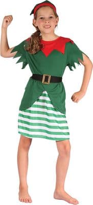 Christmas Girls Santas Helper Costume
