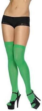 Christmas Green Thigh High Stockings