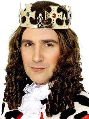 Christmas Mens Jewelled Kings Crown