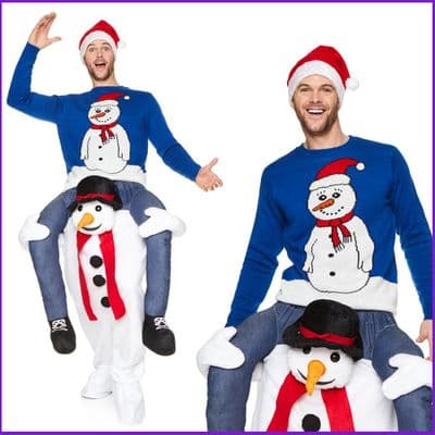 Christmas Ride Along Snowman Costume