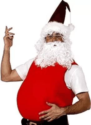 Christmas Santa Claus Belly Stuffer