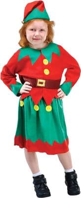 Christmas Santas Little Helper Elf Outfit 3-5 Years