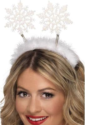 Christmas Snowflake Headband Boppers