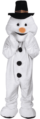 Christmas Snowman Mascot Costume