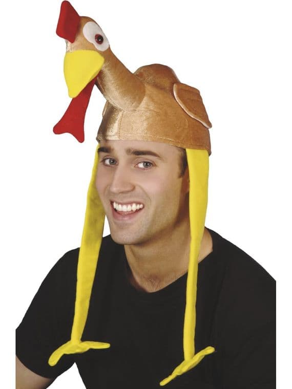 Christmas Turkey Gobbler Novelty Hat