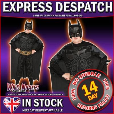 Classic Child Dark Knight Batman Costume