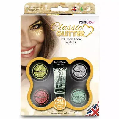 Classic Glitter For Face, Body and Nails