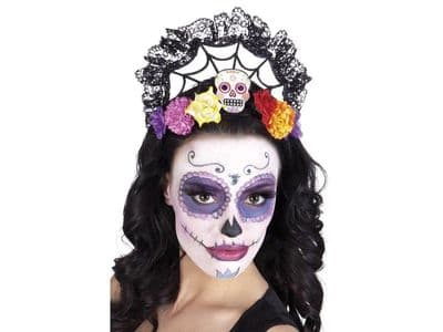 Day of the Dead/Dia de los Muertos Tiara crown 'Calavera