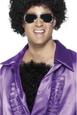 Deluxe Black Hairy Chest