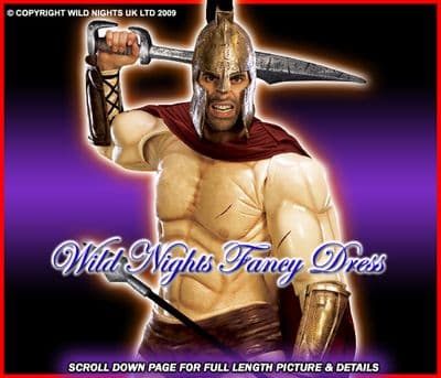 Deluxe Collectors Spartan 300 Costume