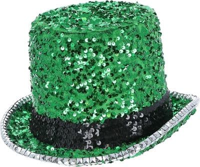 Deluxe Felt & Sequin Top Hat