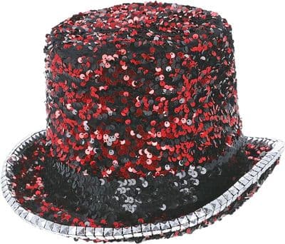 Deluxe Felt & Sequin Top Hat